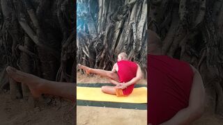 morning yoga makhamali yoga #yogatime #yogaasanas #shortvideo #army #yogasan