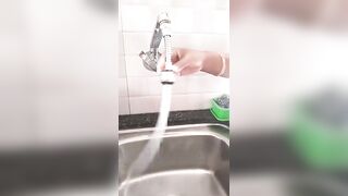 flexible faucet sprayer#anti spliash water saving shower head#like diffrent#subsscribe#ytshorts#