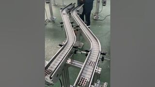 Flexible chain conveyor 柔性线 柔性链 输送机 传送带 流水线