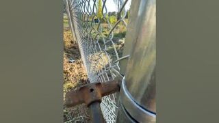 Professional Chain Link Fence Stretching Tool #puljak #fencing #tools