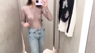 Transparent Clothes Try on Haul with Emi See through try on