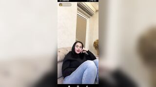 Melek Azad Dolgun Kalçası Vol.2 Doldurmuş twerk tiktok challenge Periscope Live Woman girl [dance]