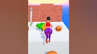 Twerk Race 3D Running Game new ???? funny back #trending level 2 and 3