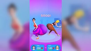 Twerk Race 3D Running Game new ???? funny back #trending level 2 and 3