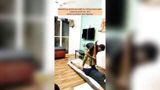 Legs stretching exercises for stiffness #shortsfeed #shots #shortvideo #shorts#short#trend #stretch