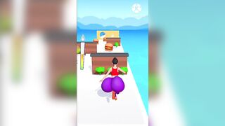 Twerk Run 3D Running Game // All Level Gameplay Android,iOS - new gaming video #shorts #gaming