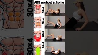 ABS workout at home|| ???????? #viral #motivation #shortsfeed #yoga #ytshorts #shorts #short #shortvideo