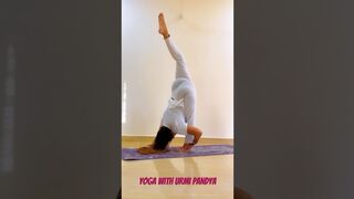 One legged up |Standing Yoga Pose #yogaurmi #urmiyogaacademy #yogapose #yogateacher #yogaasana #yoga