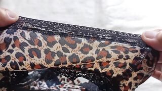 Sexy Bikini Leopard Lingerie Panty Haul /Riview from Lazada #72 #bikini #haul