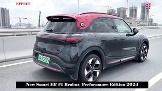 Both Powerful and Flexible, 0-100 in 3.9 Seconds, New Smart Elf #1 Brabus Performance Edition 2024