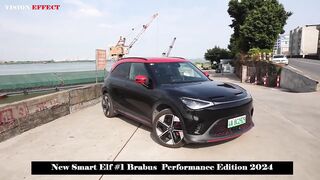 Both Powerful and Flexible, 0-100 in 3.9 Seconds, New Smart Elf #1 Brabus Performance Edition 2024