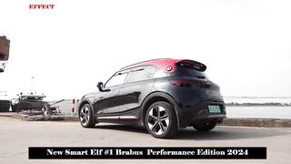 Both Powerful and Flexible, 0-100 in 3.9 Seconds, New Smart Elf #1 Brabus Performance Edition 2024