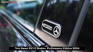 Both Powerful and Flexible, 0-100 in 3.9 Seconds, New Smart Elf #1 Brabus Performance Edition 2024