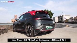 Both Powerful and Flexible, 0-100 in 3.9 Seconds, New Smart Elf #1 Brabus Performance Edition 2024