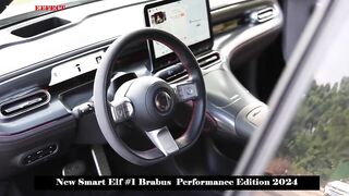 Both Powerful and Flexible, 0-100 in 3.9 Seconds, New Smart Elf #1 Brabus Performance Edition 2024