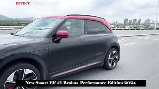 Both Powerful and Flexible, 0-100 in 3.9 Seconds, New Smart Elf #1 Brabus Performance Edition 2024