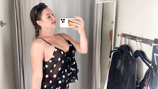 4K Try on haul | Transparent things