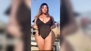 Hitting The Beach In Stylish Plus Size Bikinis