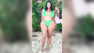 Hitting The Beach In Stylish Plus Size Bikinis