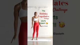 MADE FOR BEGINNERS???? Yoga + Pilates #holidayswithshorts #shortsirl #youtubeblack #challenge #viral