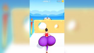 Twerk Fun Body Girl Race 3D Game Android Gameplay ???? #shorts #girlgamer #girlrider