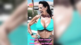 NATURAL WOMEN OVER 60 ! Women over 60 in shape and in bikinis