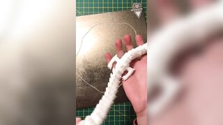 12 Hour Flexible Dragon 3D Print - Satisfying Peel - #shorts #3dprinting