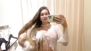 Transparent Clothing Try On Haul | See through Try on Haul 1080p