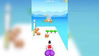 TWERK RACE 3D - RUNNING GAME ( LEVEL 10 ) #shorts