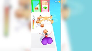 TWERK RACE 3D - RUNNING GAME ( LEVEL 10 ) #shorts