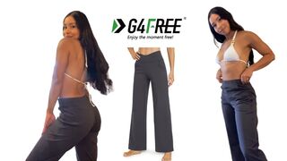 G4Free yoga pants try on HAUL