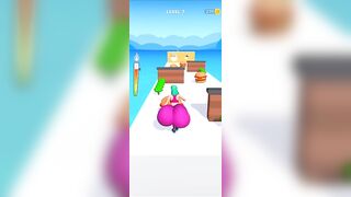 TWERK |BUBBLE BUTT| FUNNY 3D GAMEPLAY #Twerk #bubblebutt #short