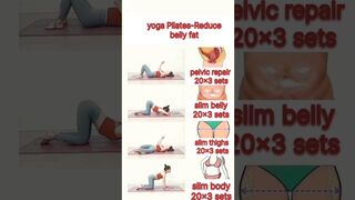 yoga Pilates-Reduce belly fat|| ???????? #viral #motivation #yoga #shortsfeed #ytshorts #shorts #short #yt