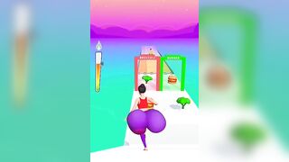 Twerk Race 3d Level - 13 || Twerk Race Running Game #shorts #youtubeshorts #twerkracegame