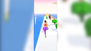 Twerk Race 3D - Running Game Lvl 2 |#viral #games #shorts