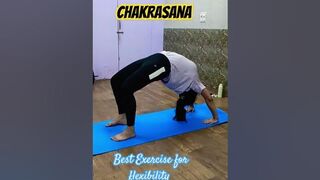 strengthen your spine with Chakrasana #viral #motivation #strength #yoga