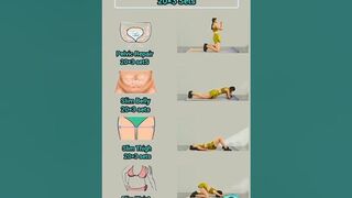 Weight Lose Exercise at home#gym #yoga #reducebellyfat #exercise #fitness #shorts