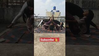 yoga step by students on Thamarai poovukum #song #trending #viral #youtubeshort #shortsviral #shorts