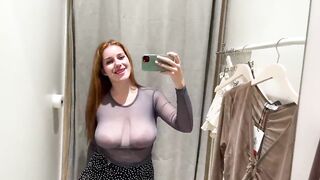 [4K] Transparent Clothes with Katy | Try-on Haul