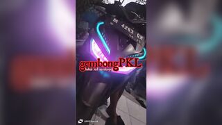 Variasi lampu led SURABAYA, DRL alis neon flexible +devil ( VARIO ). Minat monggo WA 082129241927