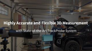 Online Demo: Highly Accurate and Flexible 3D Measurement with State-of-the-Art TrackProbe System