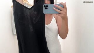 Try-on Haul with Kerri: Transparent Evening Dress