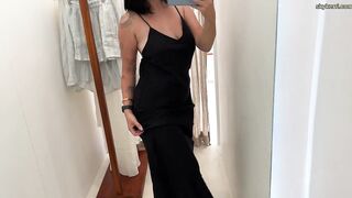 Try-on Haul with Kerri: Transparent Evening Dress