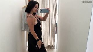 Try-on Haul with Kerri: Transparent Evening Dress