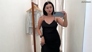 Try-on Haul with Kerri: Transparent Evening Dress