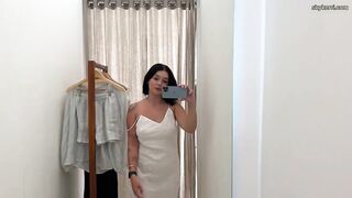 Try-on Haul with Kerri: Transparent Evening Dress