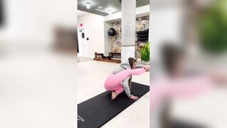 Yoga Stretching Challenge #shorts #tiktok