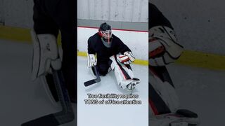 Do this to become more flexible… #hockey #icehockey #nhl #hockeygoalie