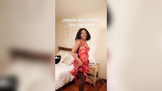 Try on haul. Urban outfitters dress. #dresstryon #tryonhaul2023 #urbanoutfitters #fashion #shorts