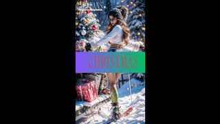 [4K] 크리스마스 룩북 Christmas Lookbook#ai #lookbook #aiart #Christmas#lingerie#amazon lookbook